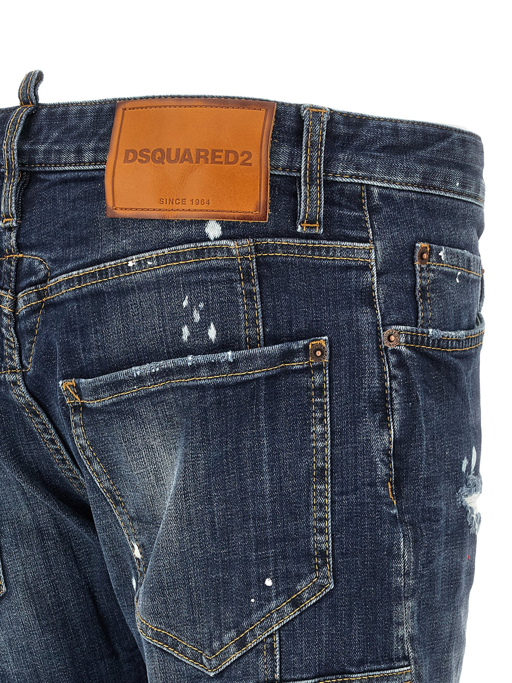Dsquared² Jeans aus blauer Baumwolle