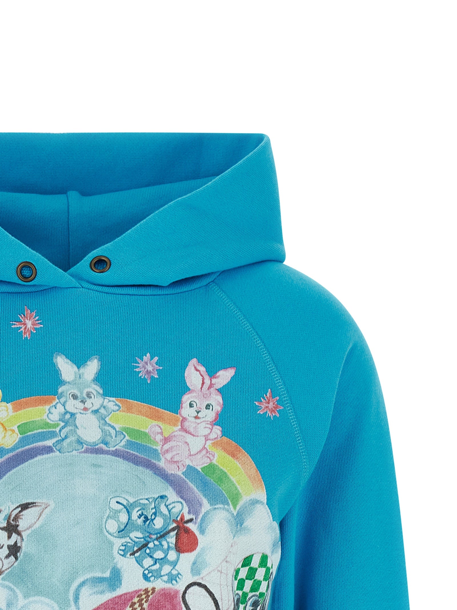 Kenzo Blauer Baumwoll-Hoodie