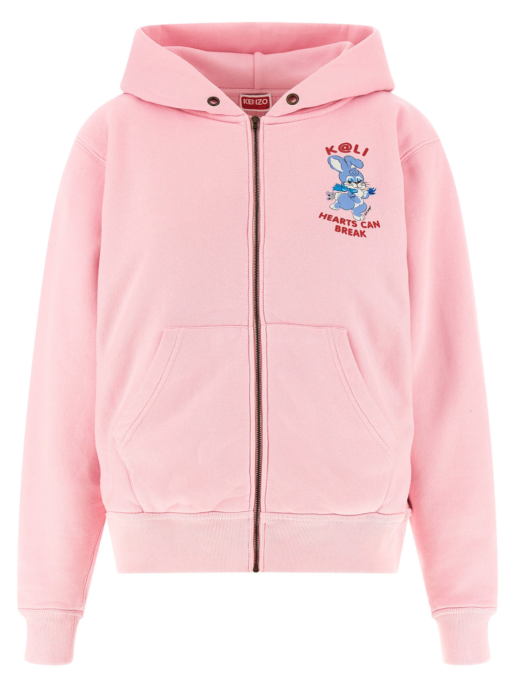 Sweat-shirt multicolore en coton de la marque Kenzo, avec motif coloré et coupe décontractée.