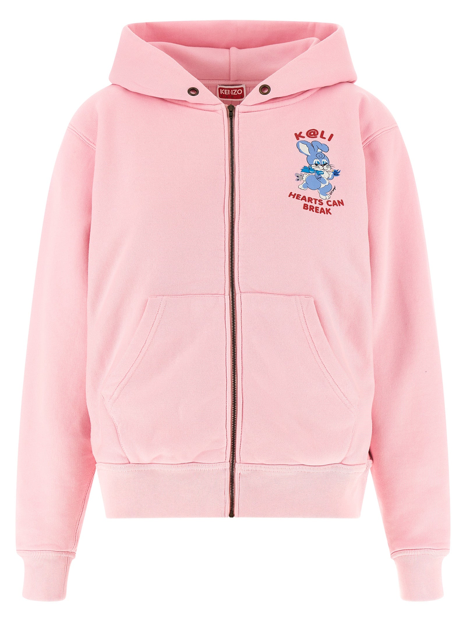 Sweat-shirt multicolore en coton de la marque Kenzo, avec motif coloré et coupe décontractée.