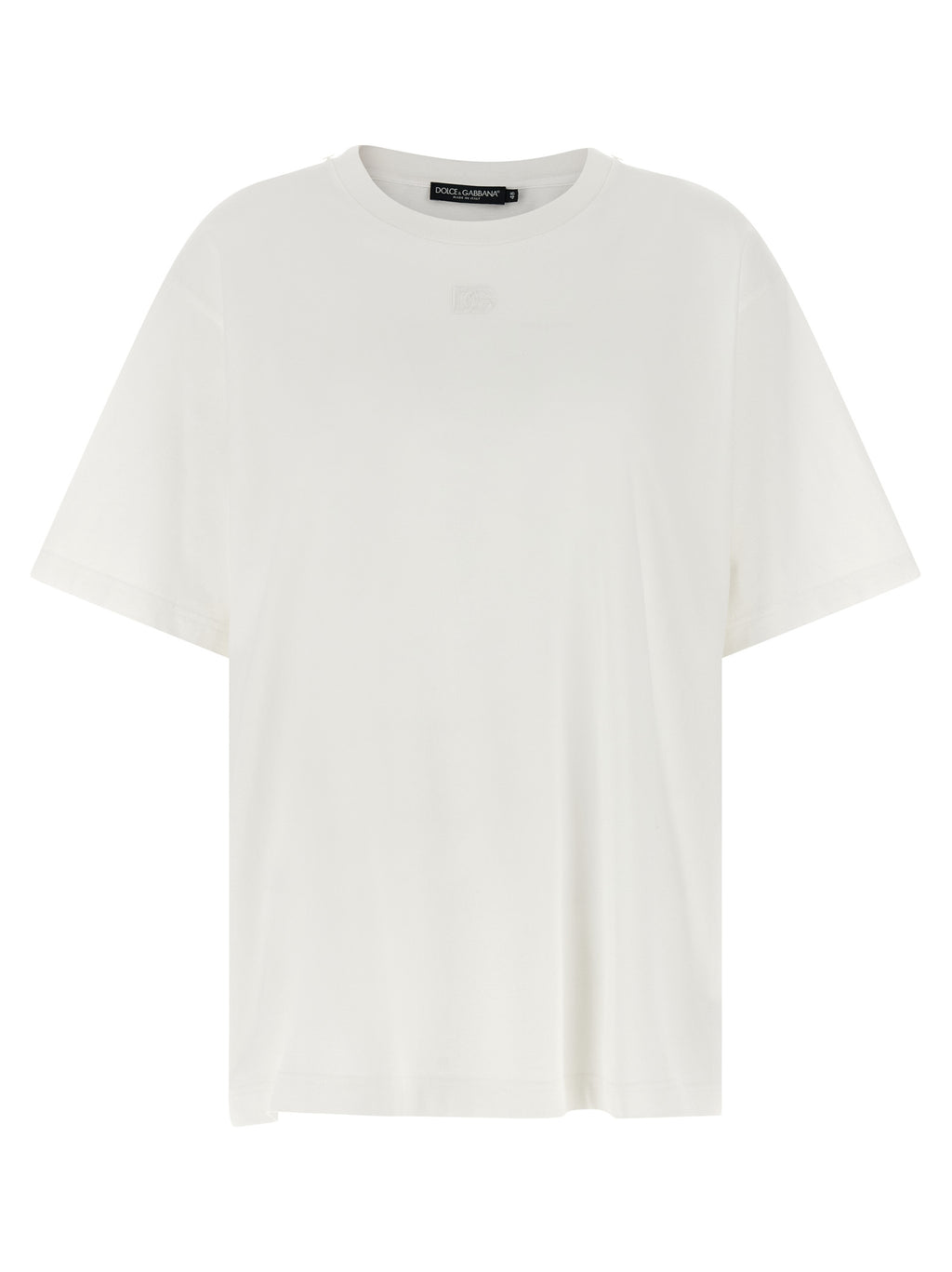 Dolce & Gabbana weißes Baumwoll-T-Shirt