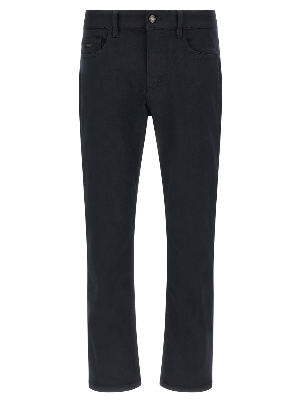 Hugo Boss Blaue gerade geschnittene Jeans aus Polyester