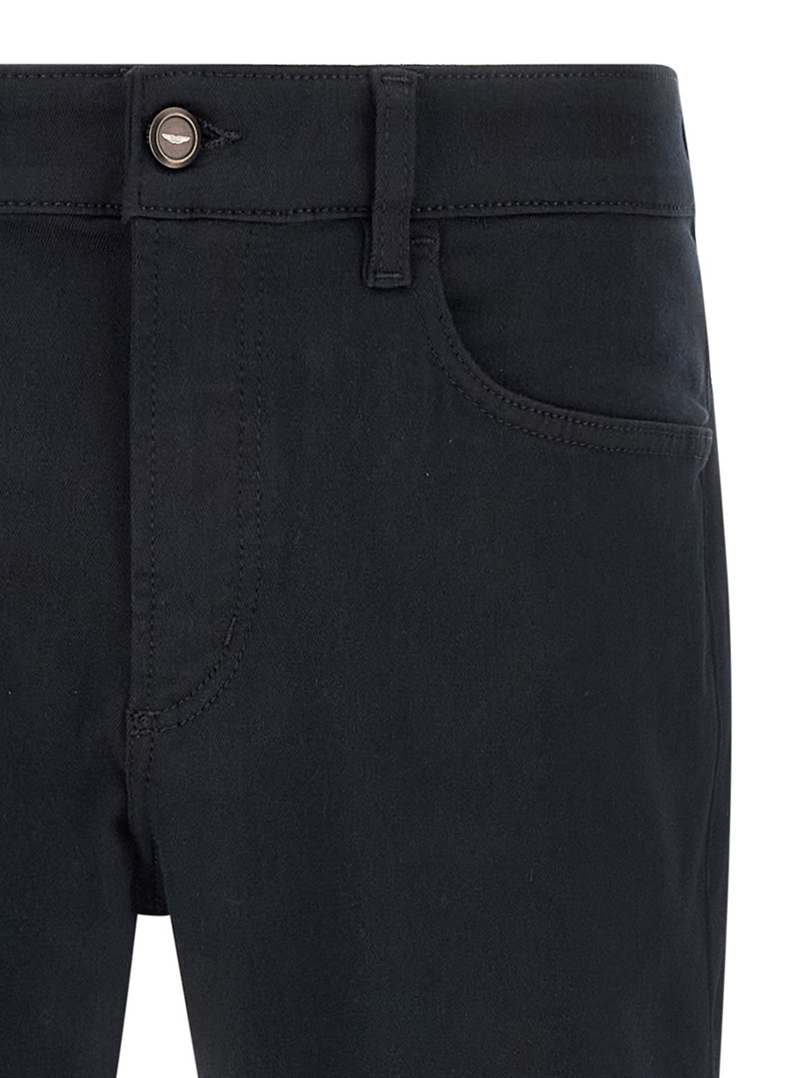Hugo Boss Blaue gerade geschnittene Jeans aus Polyester