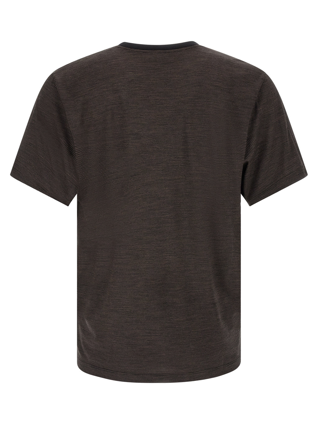 Saint Laurent braunes Woll-T-Shirt