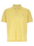 Zweifarbiges Baumwoll-Polohemd von Saint Laurent