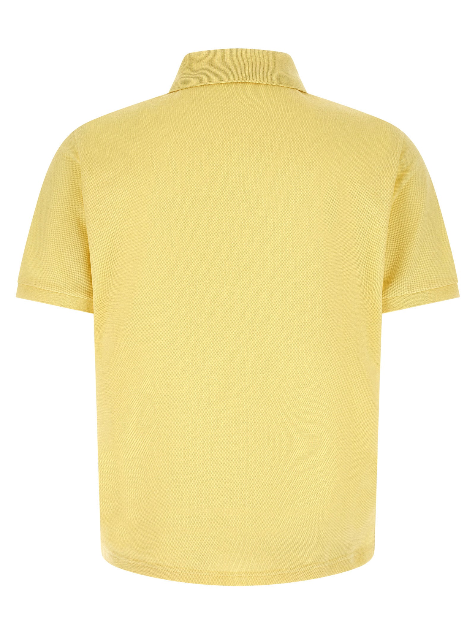 Zweifarbiges Baumwoll-Polohemd von Saint Laurent