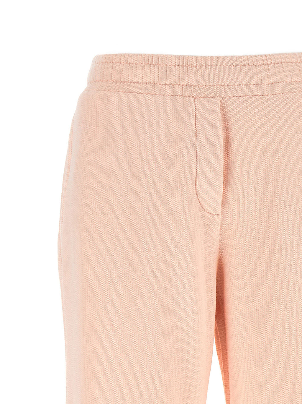 Pantalon de sport en coton multicolore de Dolce & Gabbana, style athlétique et confort, visible en détail dans l'image.