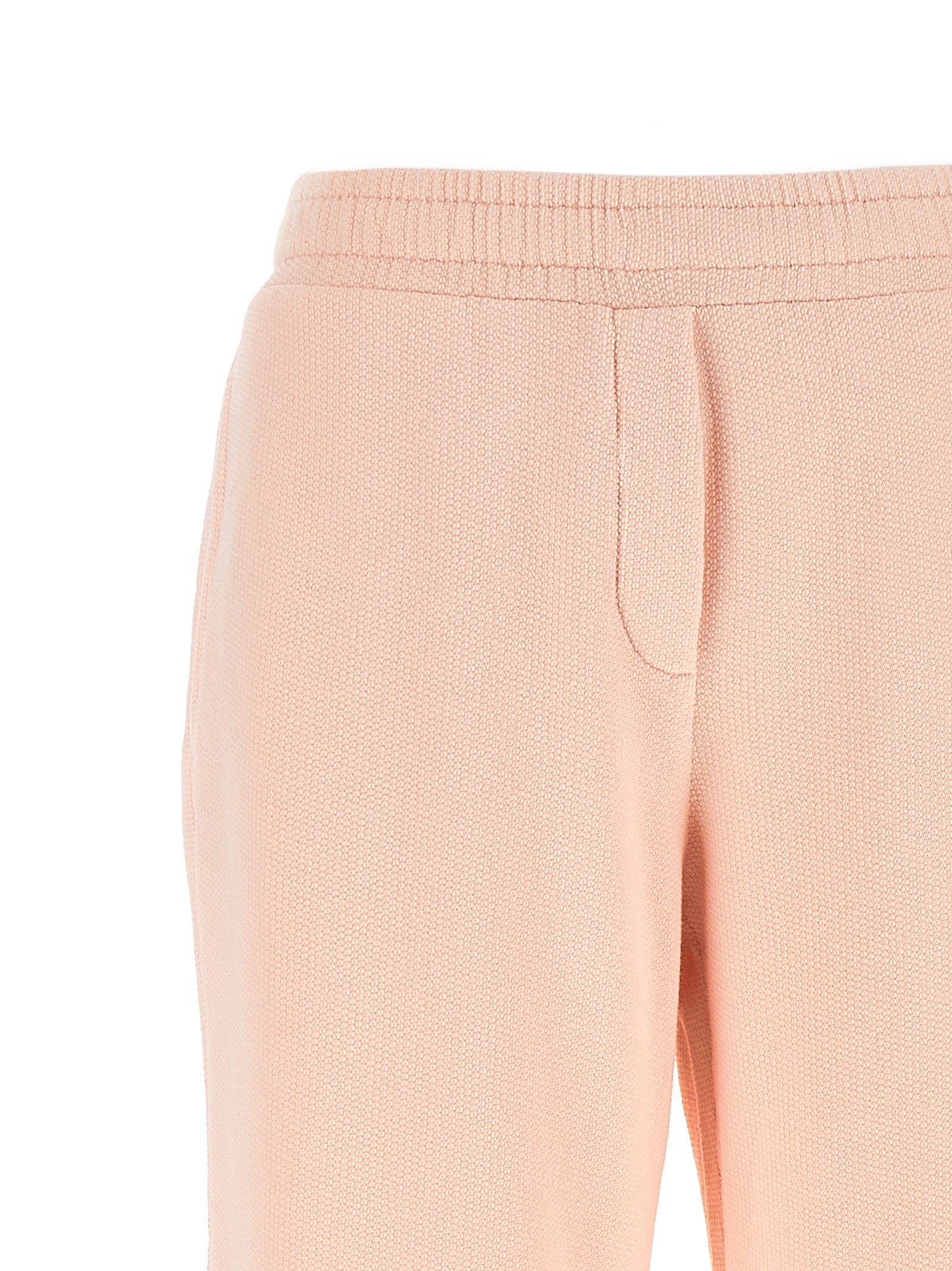 Pantalon de sport en coton multicolore de Dolce & Gabbana, style athlétique et confort, visible en détail dans l'image.