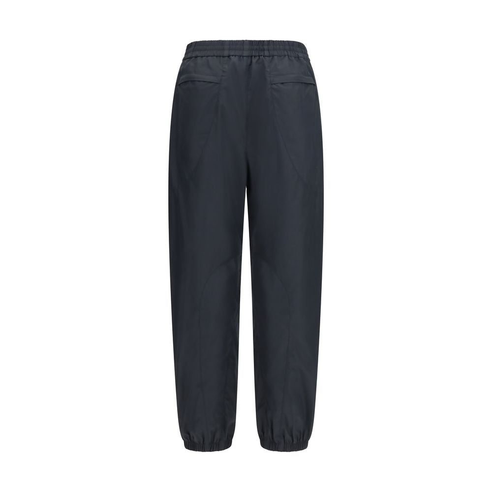 Pantalons de jogging noirs en coton de Givenchy, style décontracté, avec logo discret, pour sport et détente.