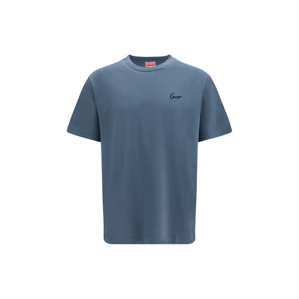 Kenzo Blaues Baumwoll-T-Shirt