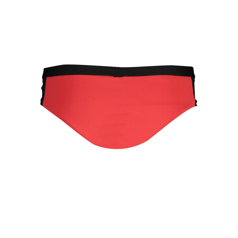 Maillot de bain femme Karl Lagerfeld Rosso en polyamide, design élégant avec logo emblématique, vue sur le devant.
