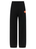 Pantalons de jogging noirs en coton de la marque Kenzo, vêtements de sport décontractés et confortables pour homme.
