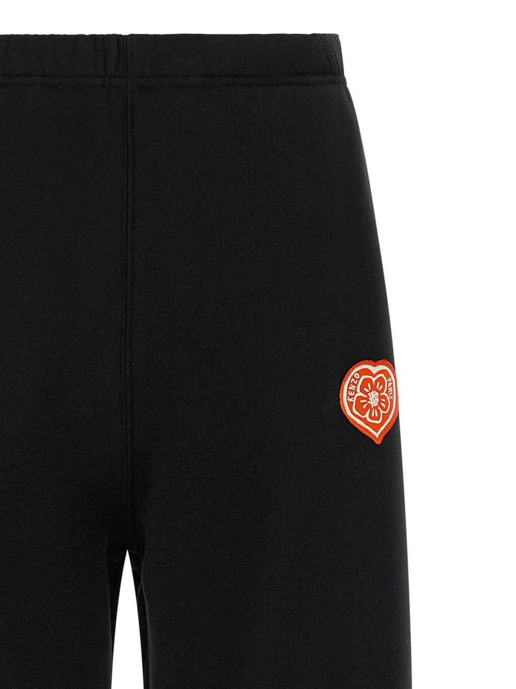 Pantalons de jogging en coton noir de la marque Kenzo, vêtement de sport décontracté pour hommes.