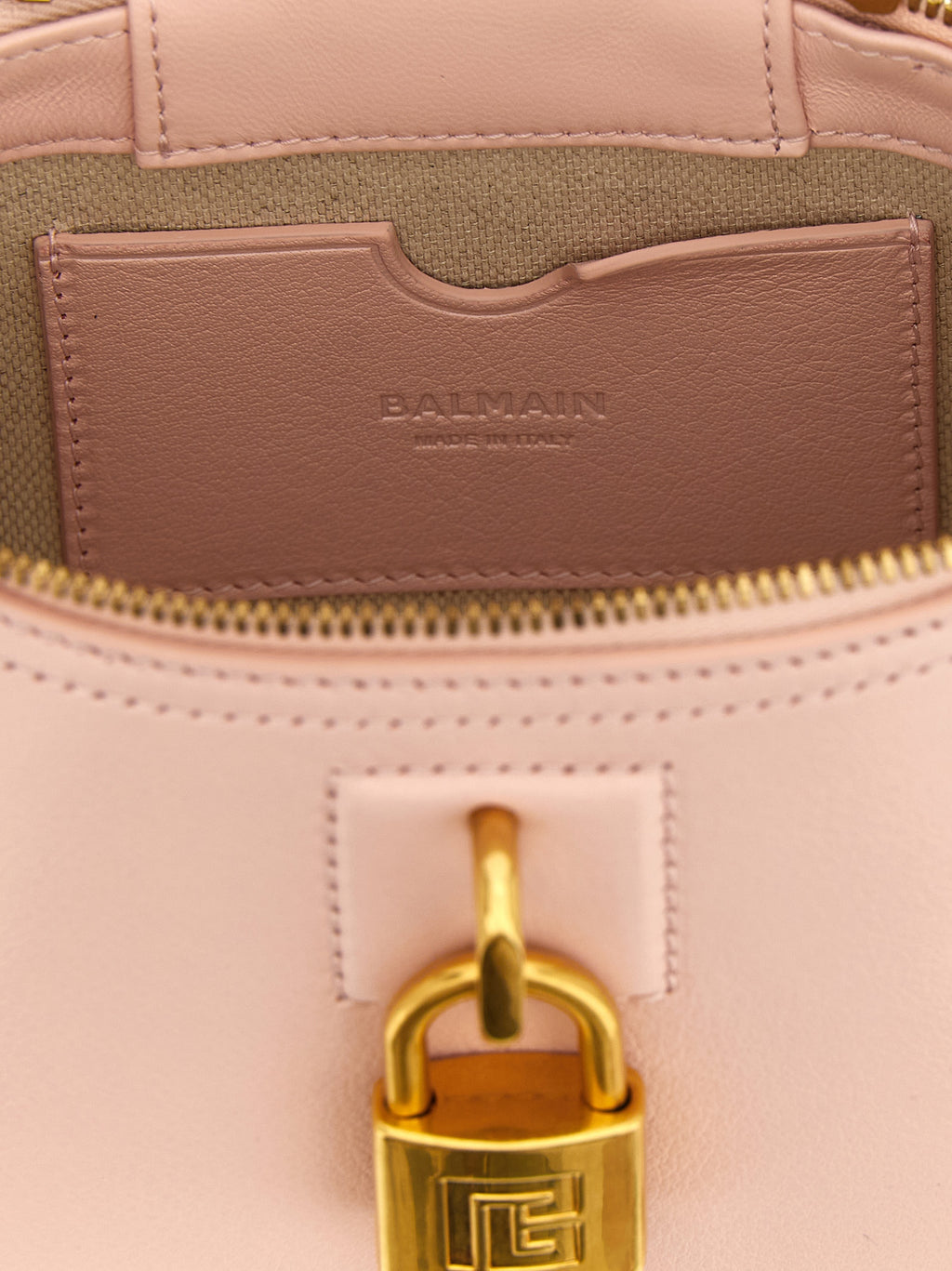 Balmain Mehrfarbige Handtasche aus Kalbsleder