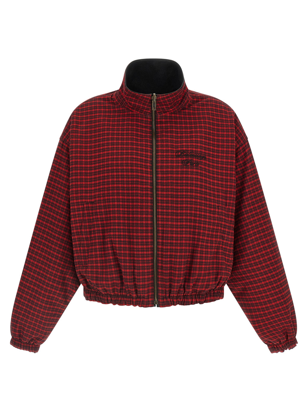 Balenciaga Schwarze Lammlederjacke