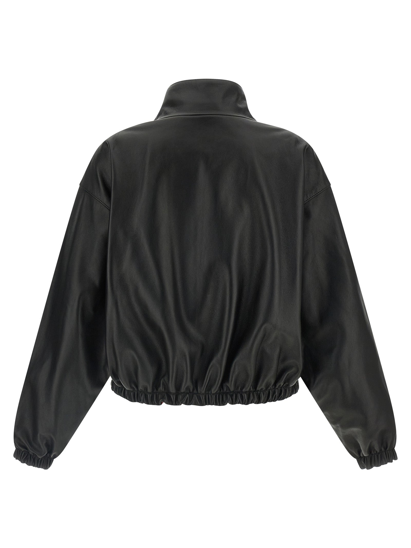 Balenciaga Schwarze Lammlederjacke