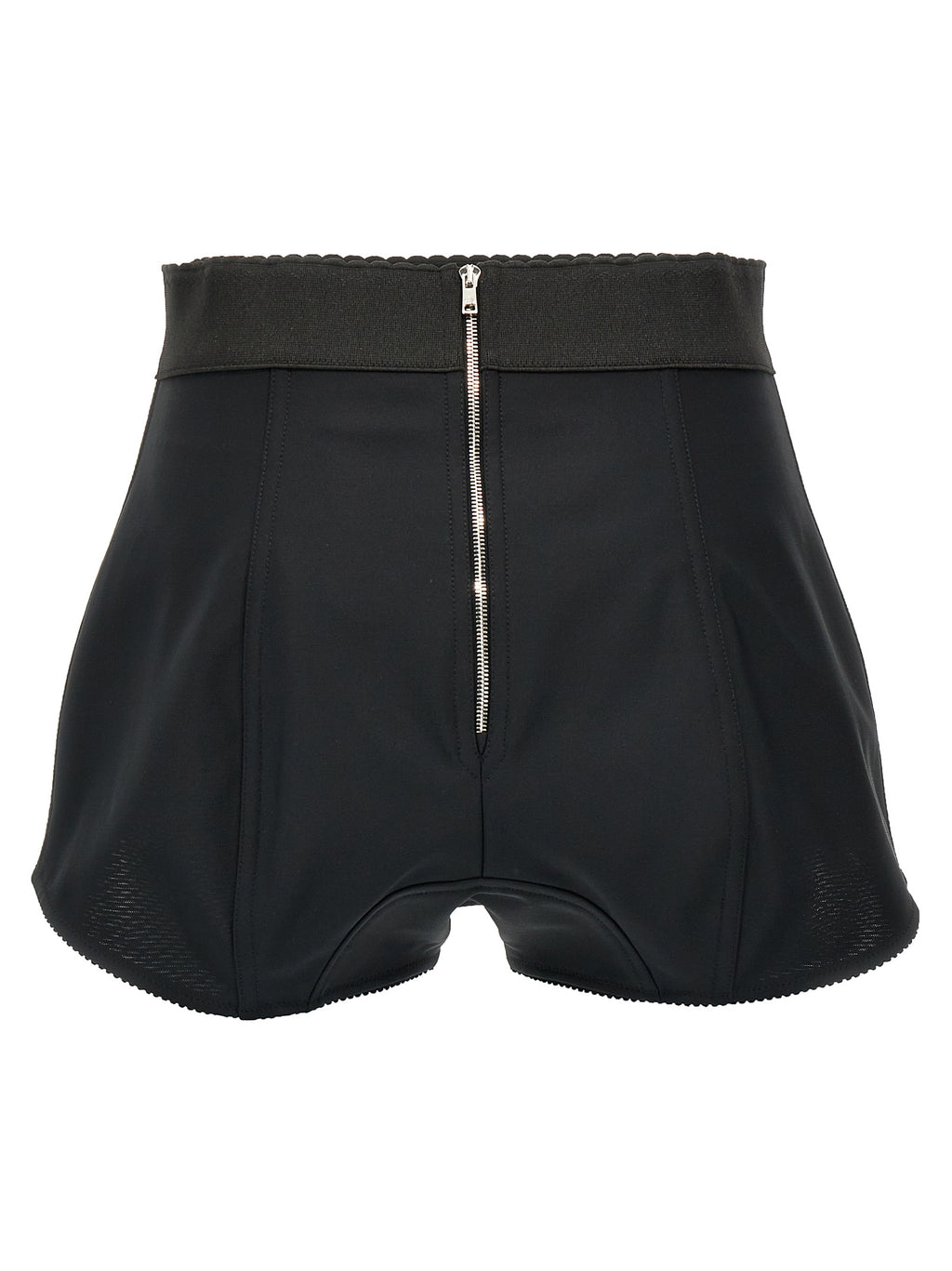 Dolce & Gabbana Black Polyamide Bermuda Shorts