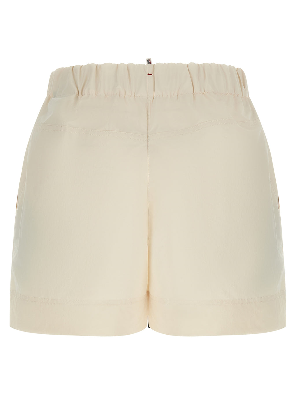 Moncler Grenoble White Polyester Bermuda Shorts