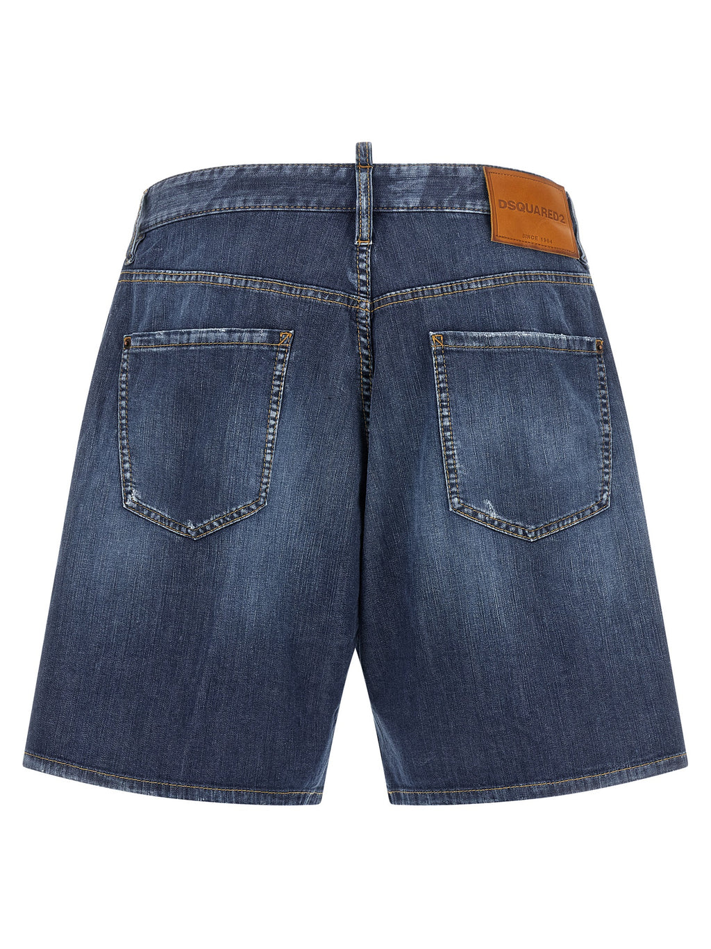 Dsquared² Blue Cotton Bermuda Shorts