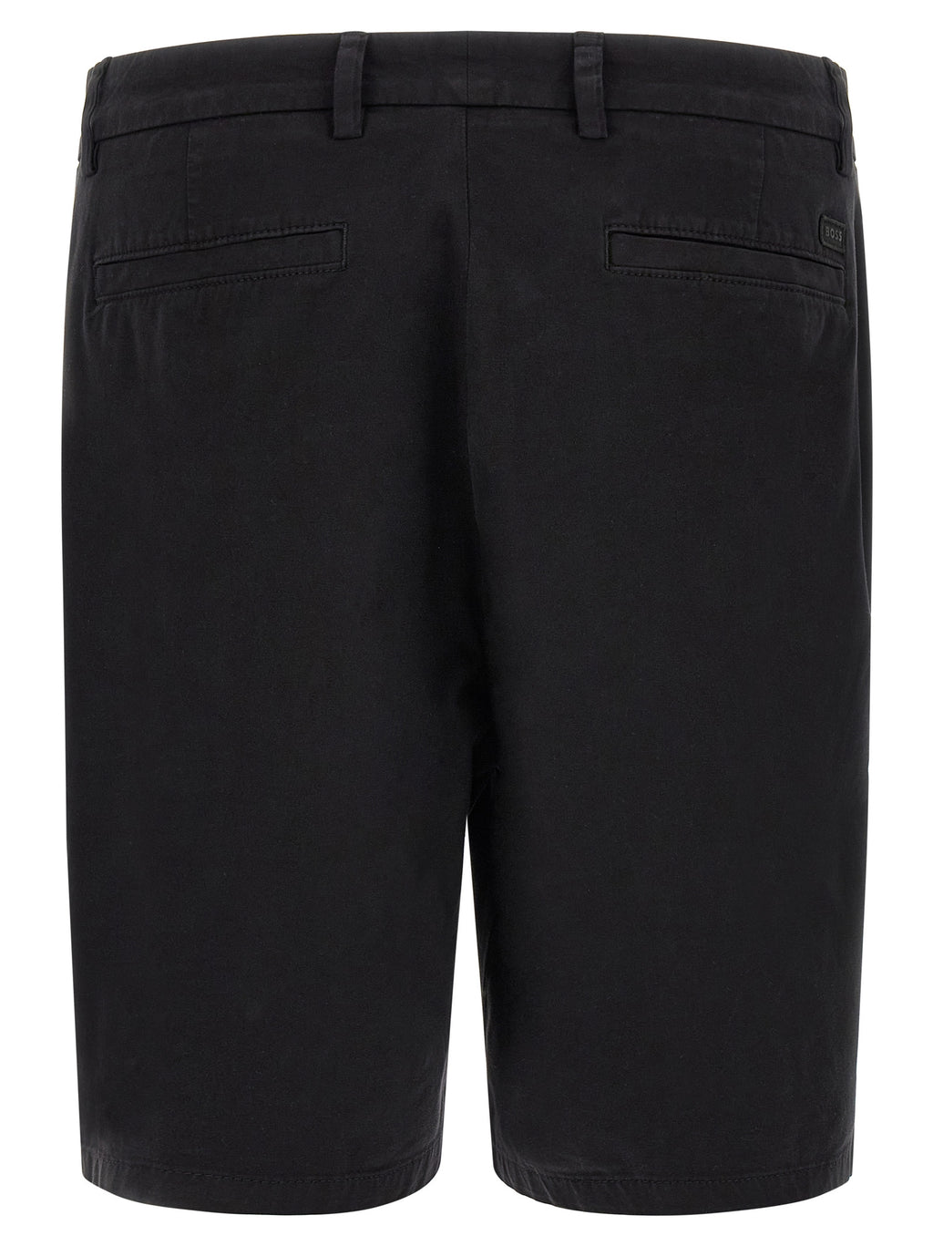 Hugo Boss Black Cotton Bermuda Shorts