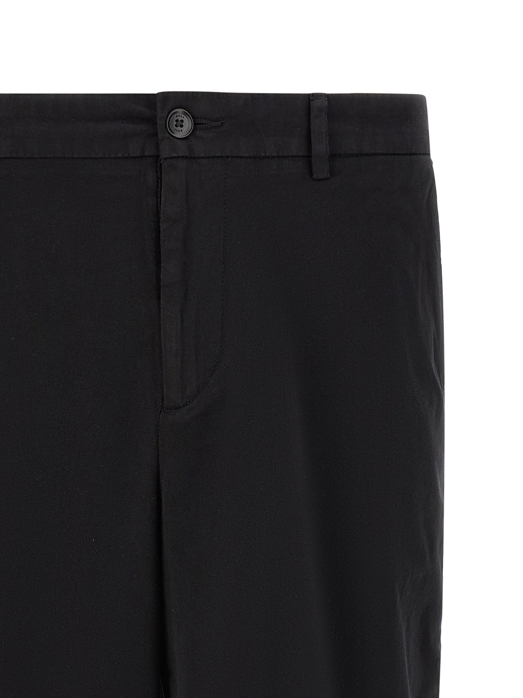 Hugo Boss Black Cotton Bermuda Shorts