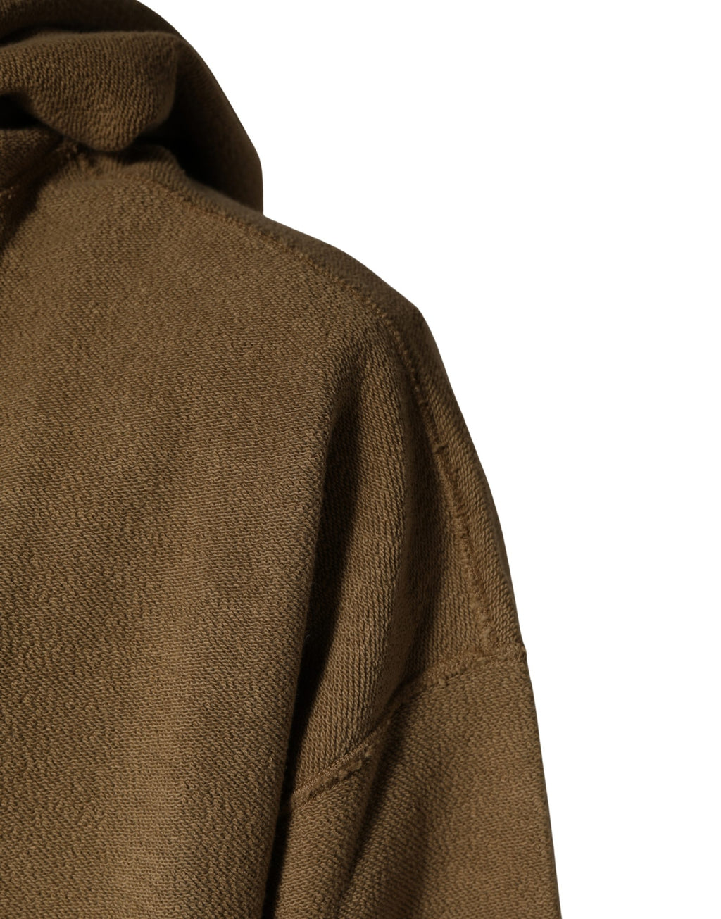 Sweat à capuche Dolce & Gabbana en coton marron avec logo, pullover confortable et tendance pour homme.