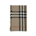 Burberry Beige Wool Oves Aries Scarf