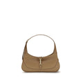 Sac à main Gucci beige en cuir de chèvre, élégant et sophistiqué, avec détails raffinés et finition de haute qualité.