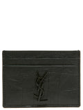 Saint Laurent Black Lambskin Cardholder