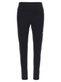 Leggings en polyamide noirs de Balenciaga, ajustés et élégants, montrant la texture légère et le design moderne du vêtement.