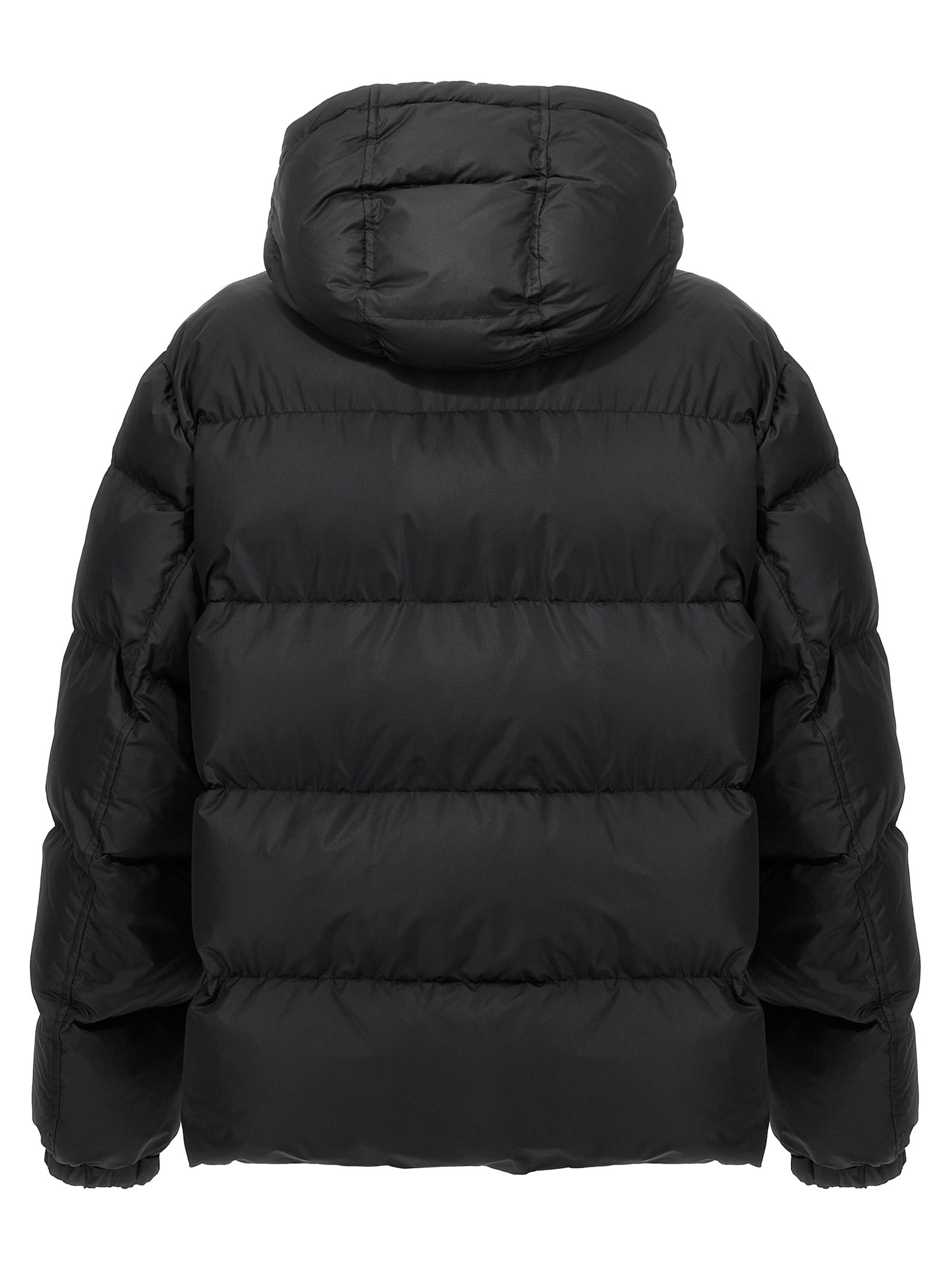 Veste en polyester noire de Dolce & Gabbana, élégante et moderne, avec détails de style sophistiqué et coupe ajustée.