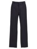 Pantalon décontracté en polyester bleu de la marque Fendi, style casual avec coupe confortable et détails modernes.