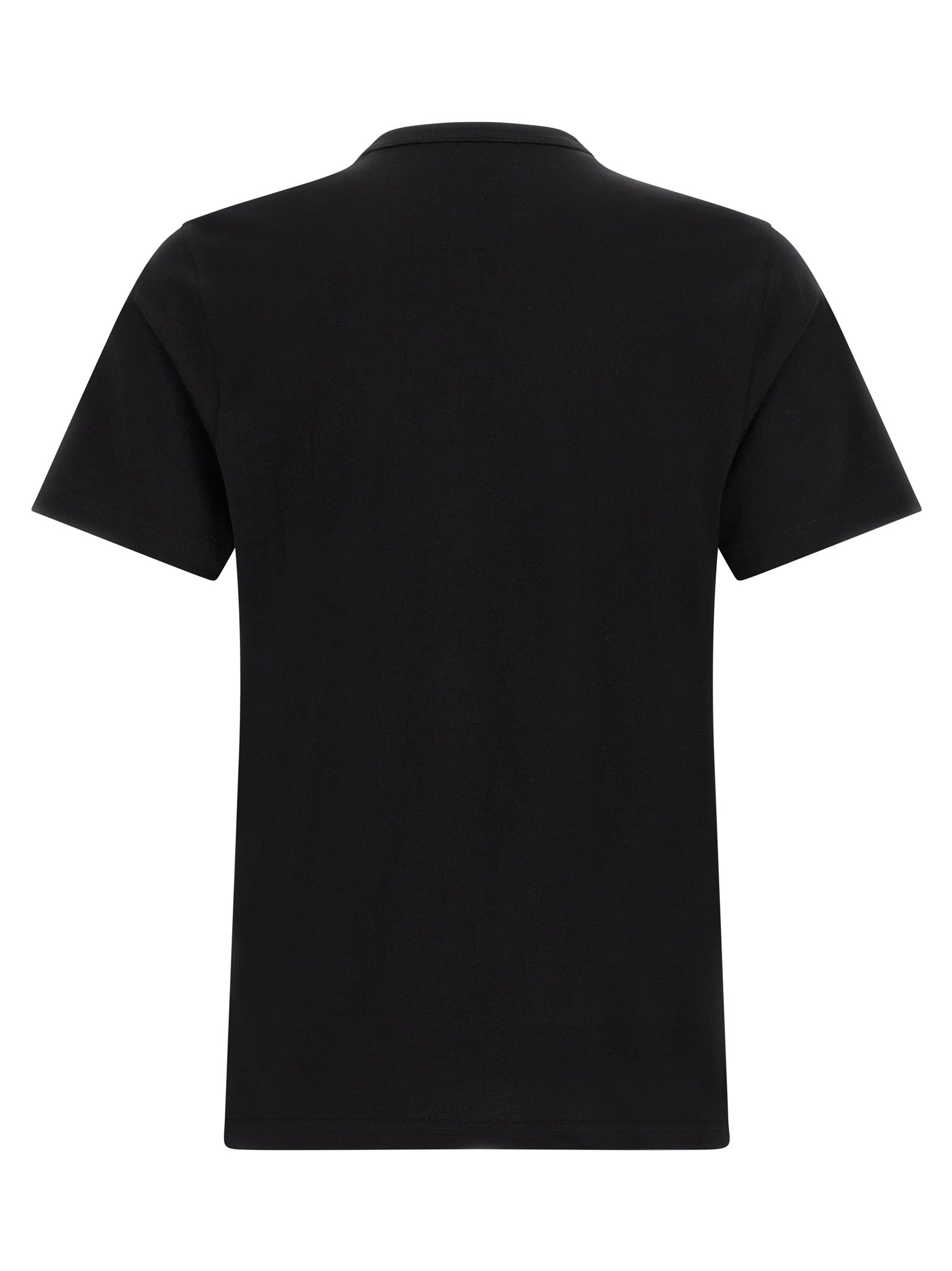 Diesel Schwarzes Baumwoll-T-Shirt