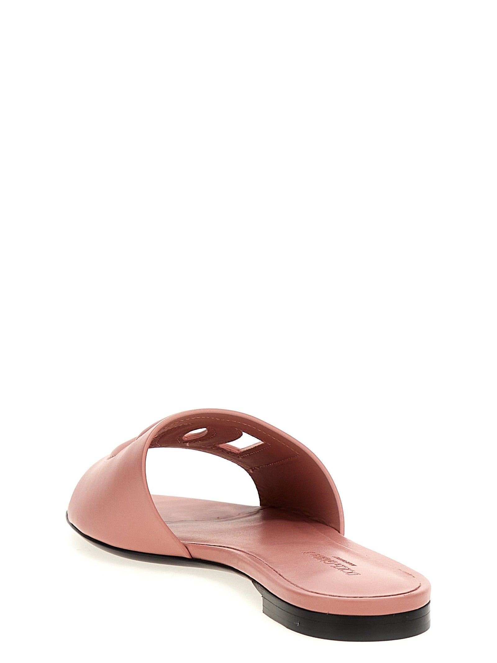 Sandales multicolores en cuir de veau de Dolce & Gabbana, style élégant et coloré, vues de face sur fond neutre.