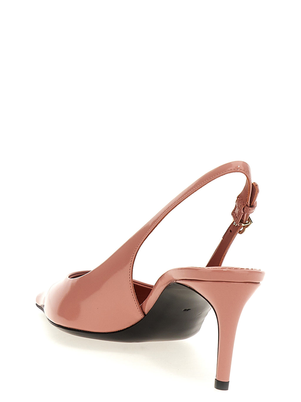 Escarpins Dolce & Gabbana en cuir de veau multicolore avec talon moyen, élégants et sophistiqués.