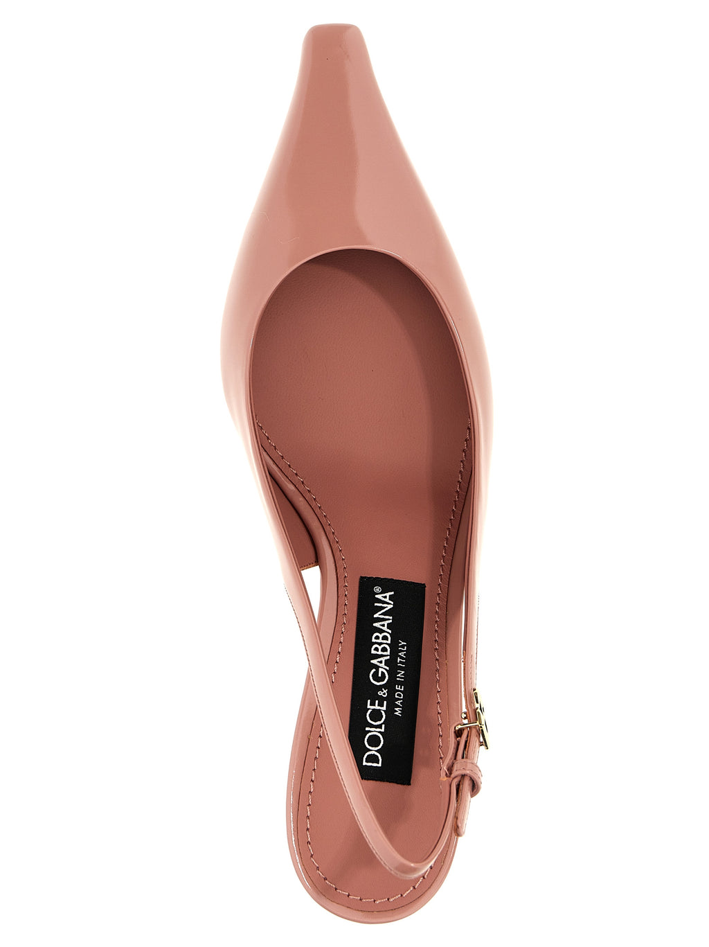 Escarpins Dolce & Gabbana en cuir de veau multicolore à talon moyen, élégants et sophistiqués.