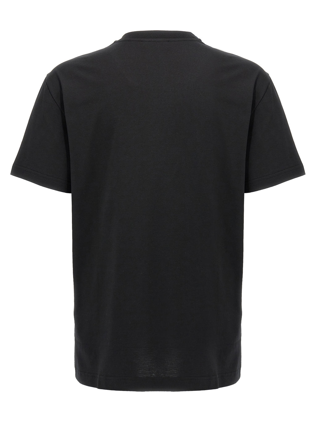 Dolce & Gabbana Schwarzes Baumwoll-T-Shirt
