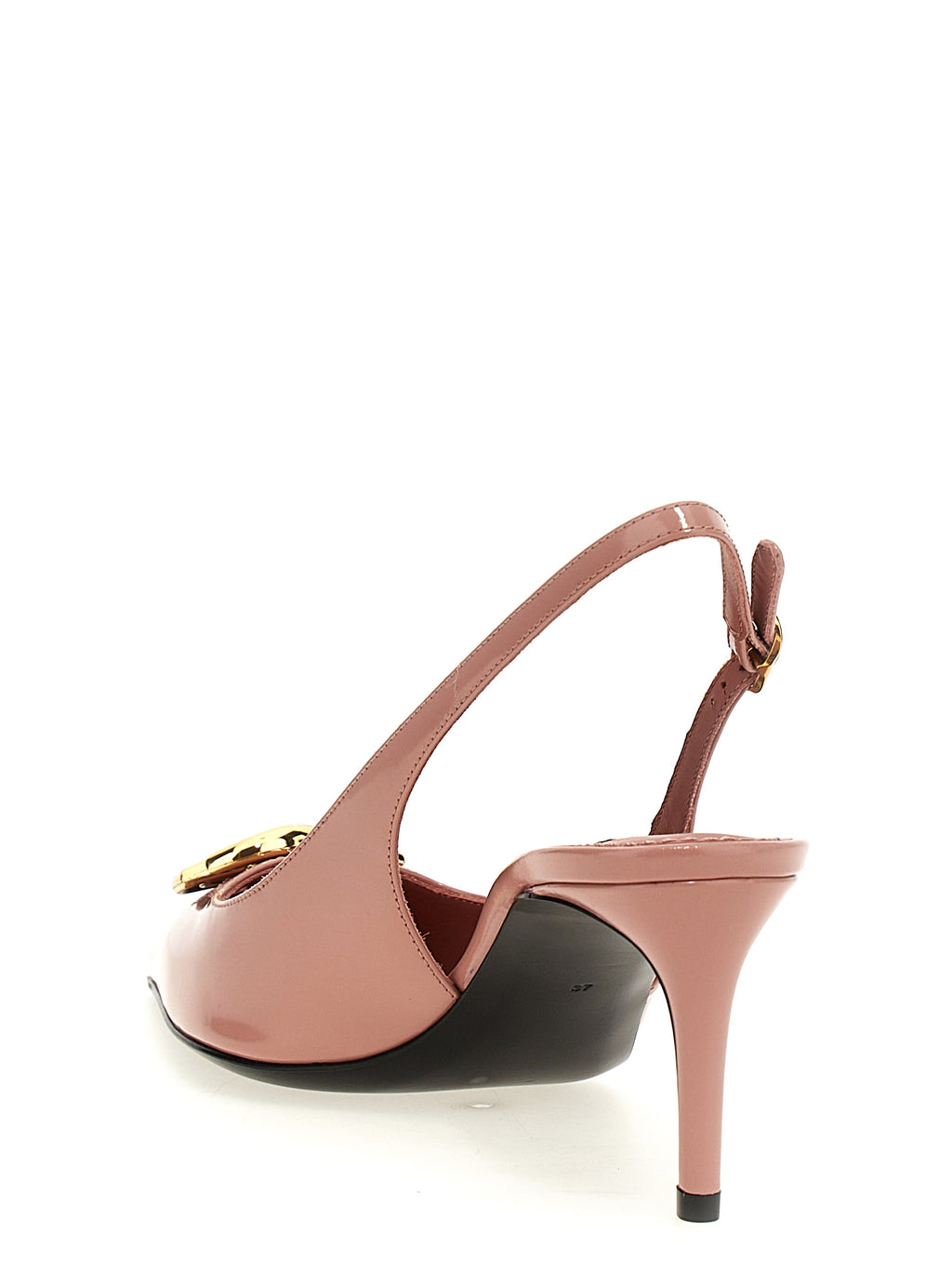 Escarpins Dolce & Gabbana en cuir de veau multicolore à talon moyen, élégants et sophistiqués pour femme.