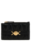 Versace Black Lamb Leather Cardholder