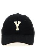 Saint Laurent Black Cotton Cap (Baseball Hat)