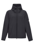 Moncler Schwarze Polyester-Shelljacke