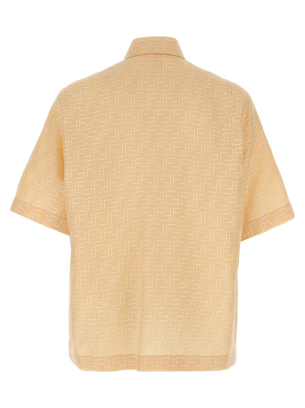 Fendi Bluse aus beigem Leinen