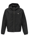 Fendi Schwarze Shell-Jacke aus Polyester