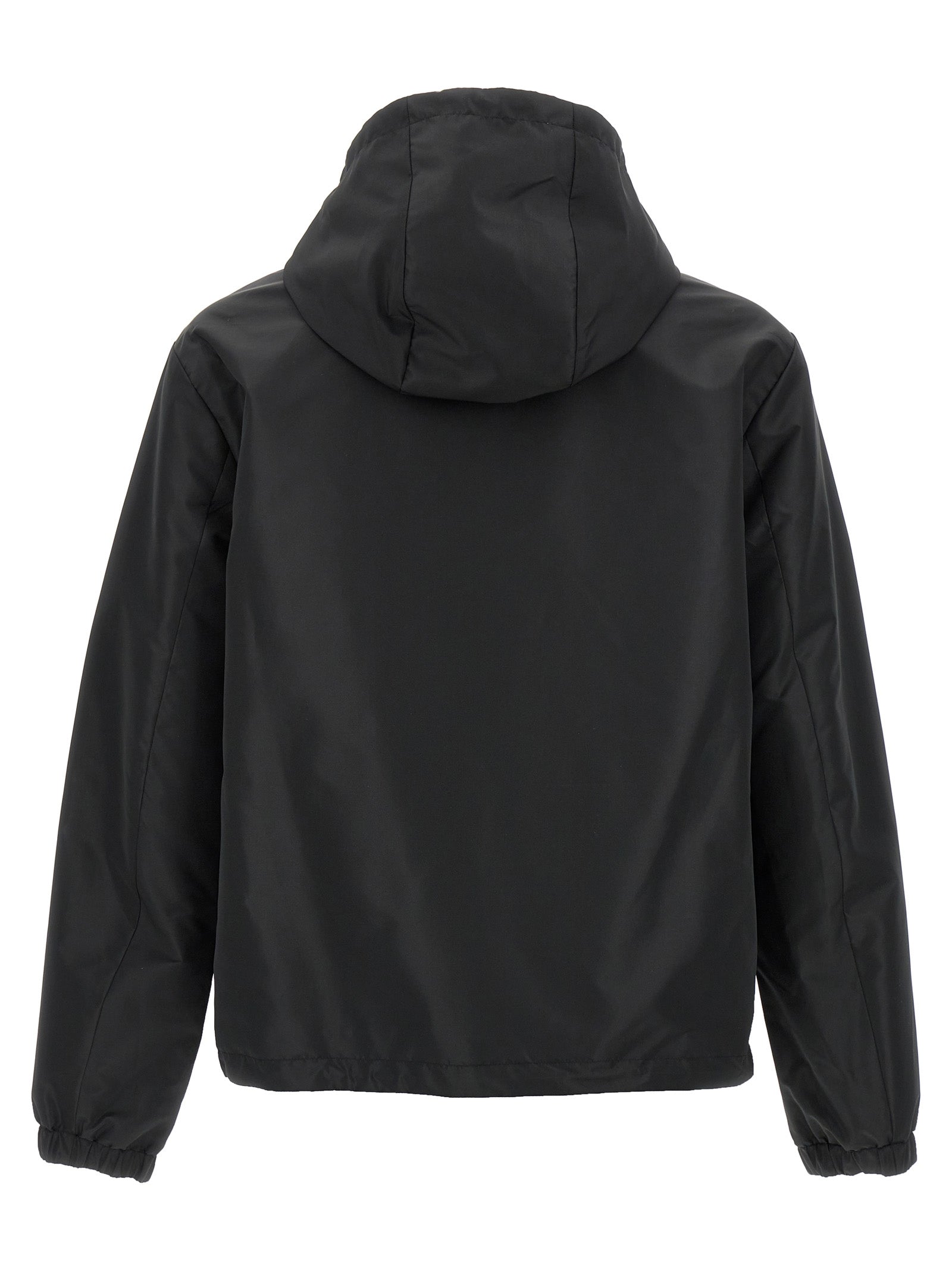 Fendi Schwarze Shell-Jacke aus Polyester