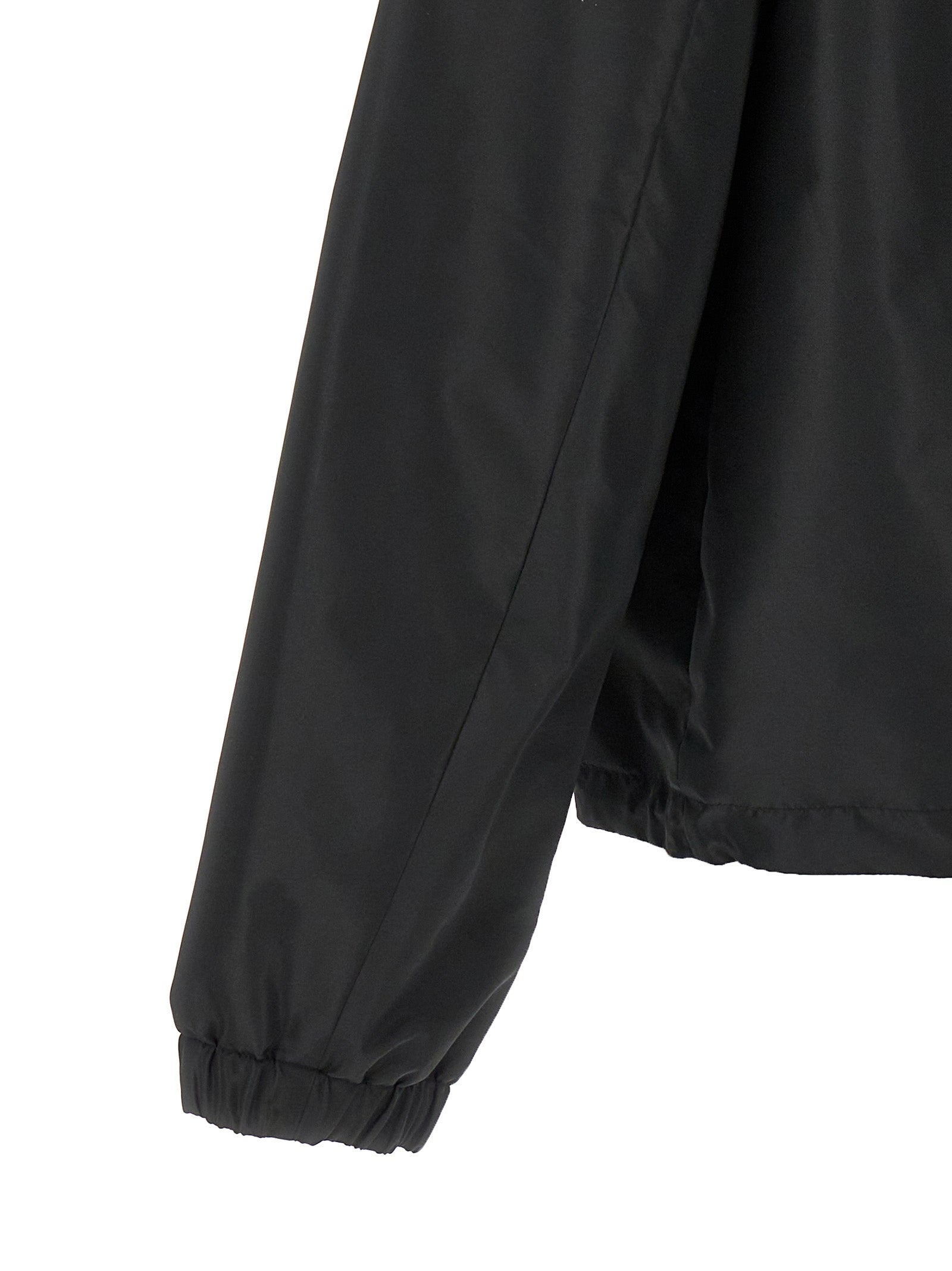 Fendi Schwarze Shell-Jacke aus Polyester