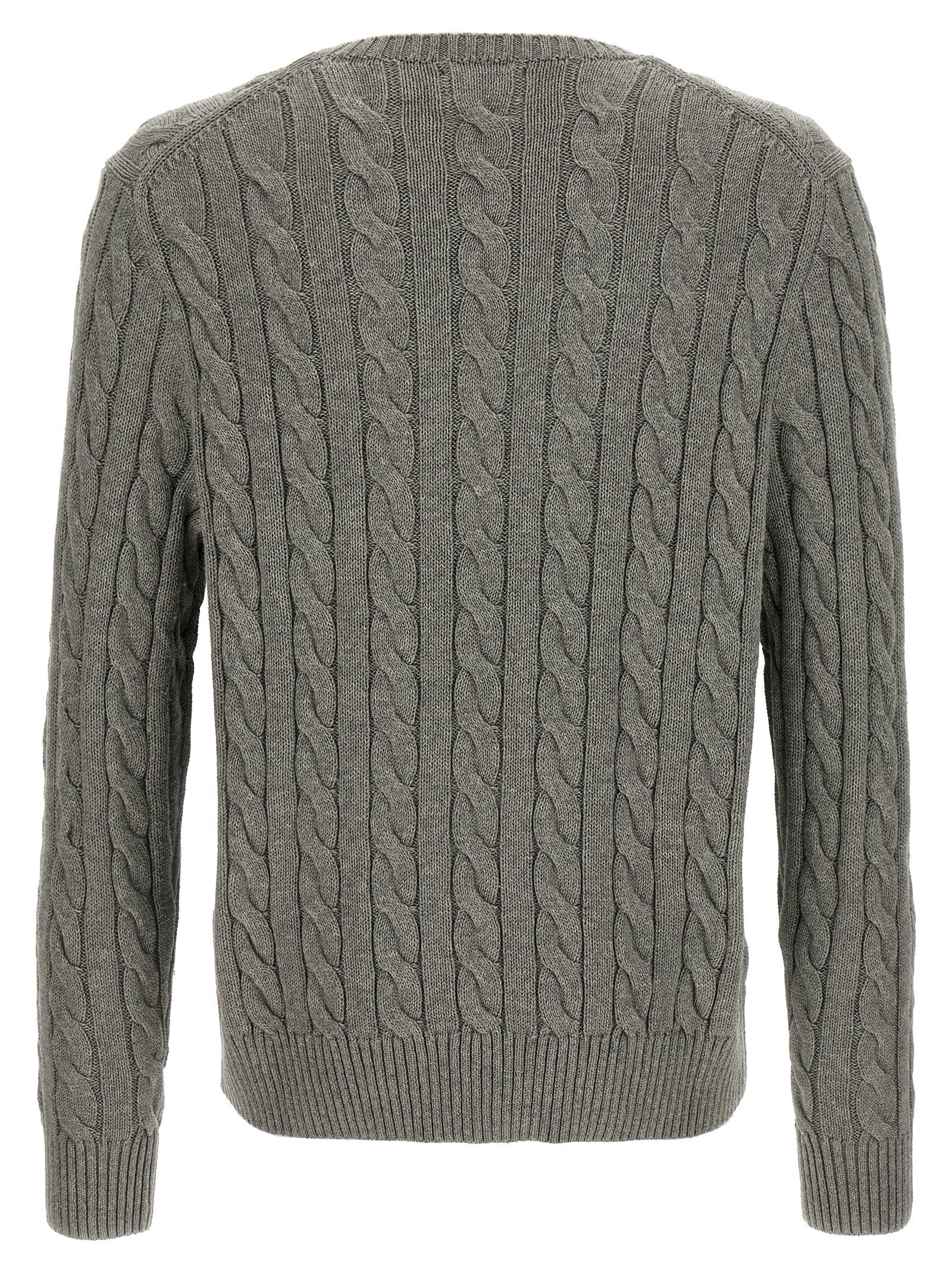Polo Ralph Lauren Gray Cotton Cardigan