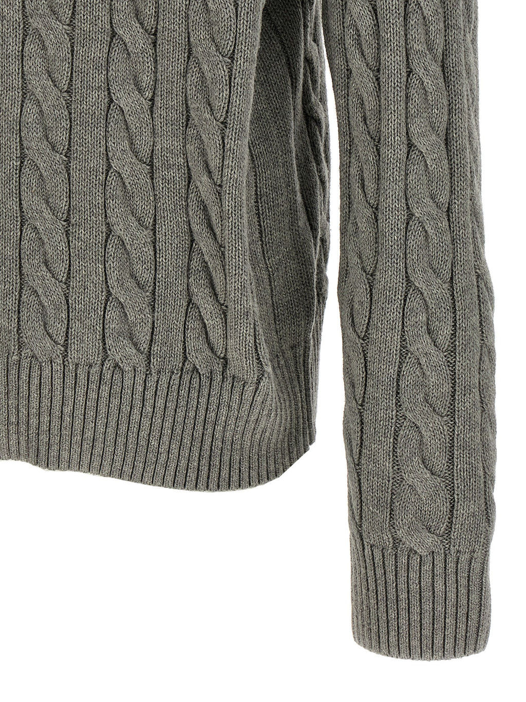 Polo Ralph Lauren Gray Cotton Cardigan