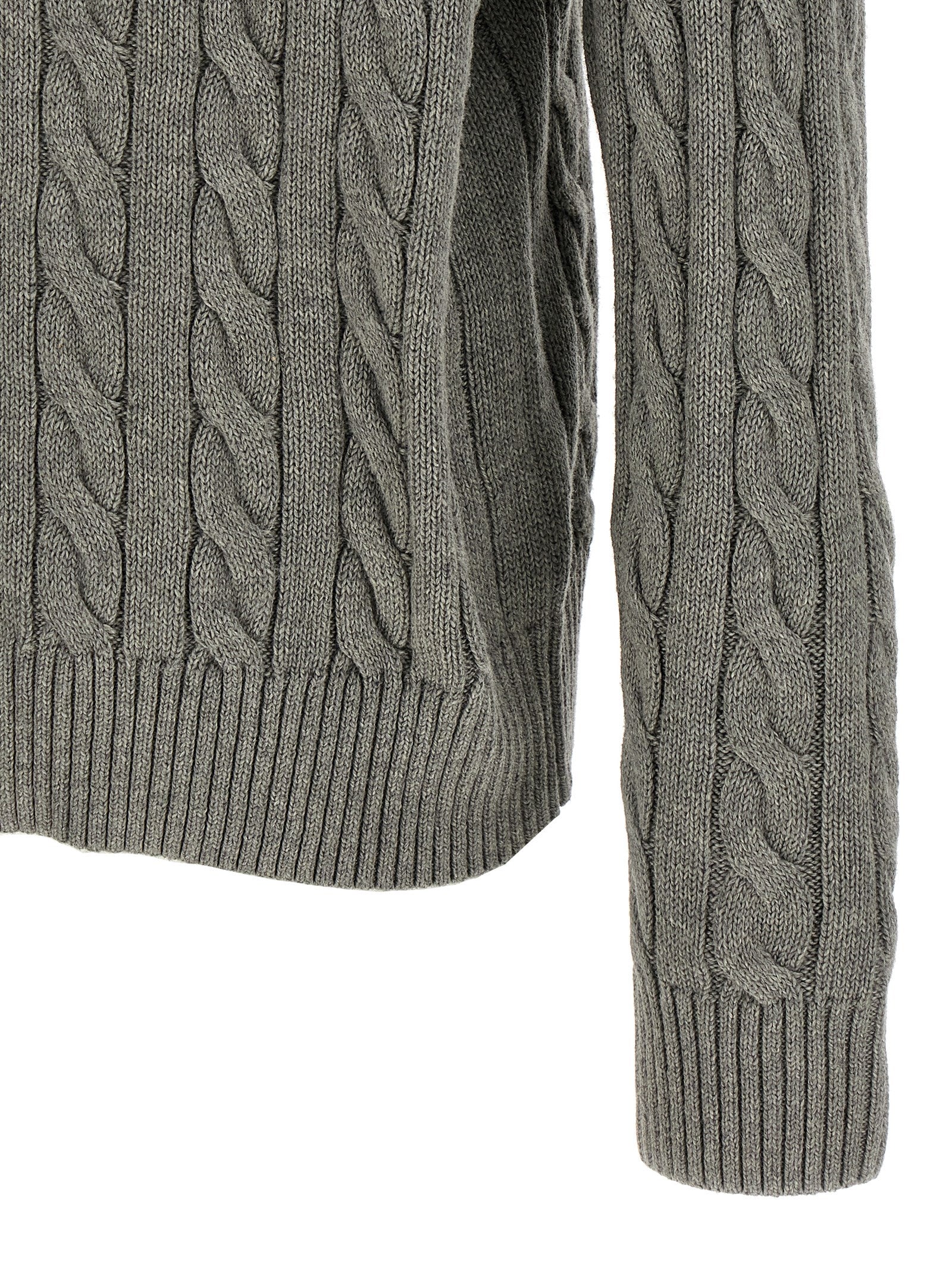 Polo Ralph Lauren Gray Cotton Cardigan