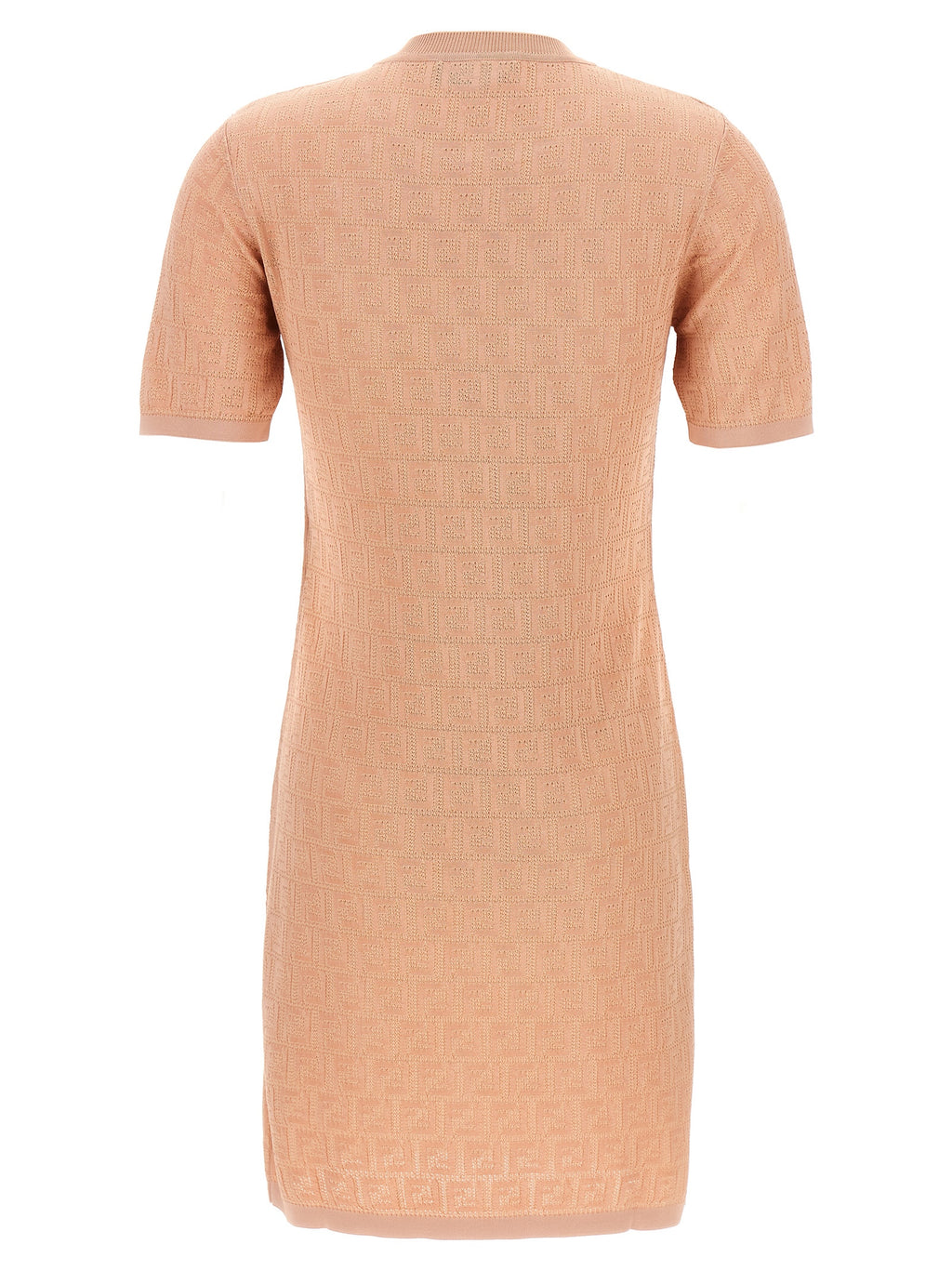 Robe courte en coton multicolore de Fendi, avec un design élégant et moderne, idéale pour un style sophistiqué.
