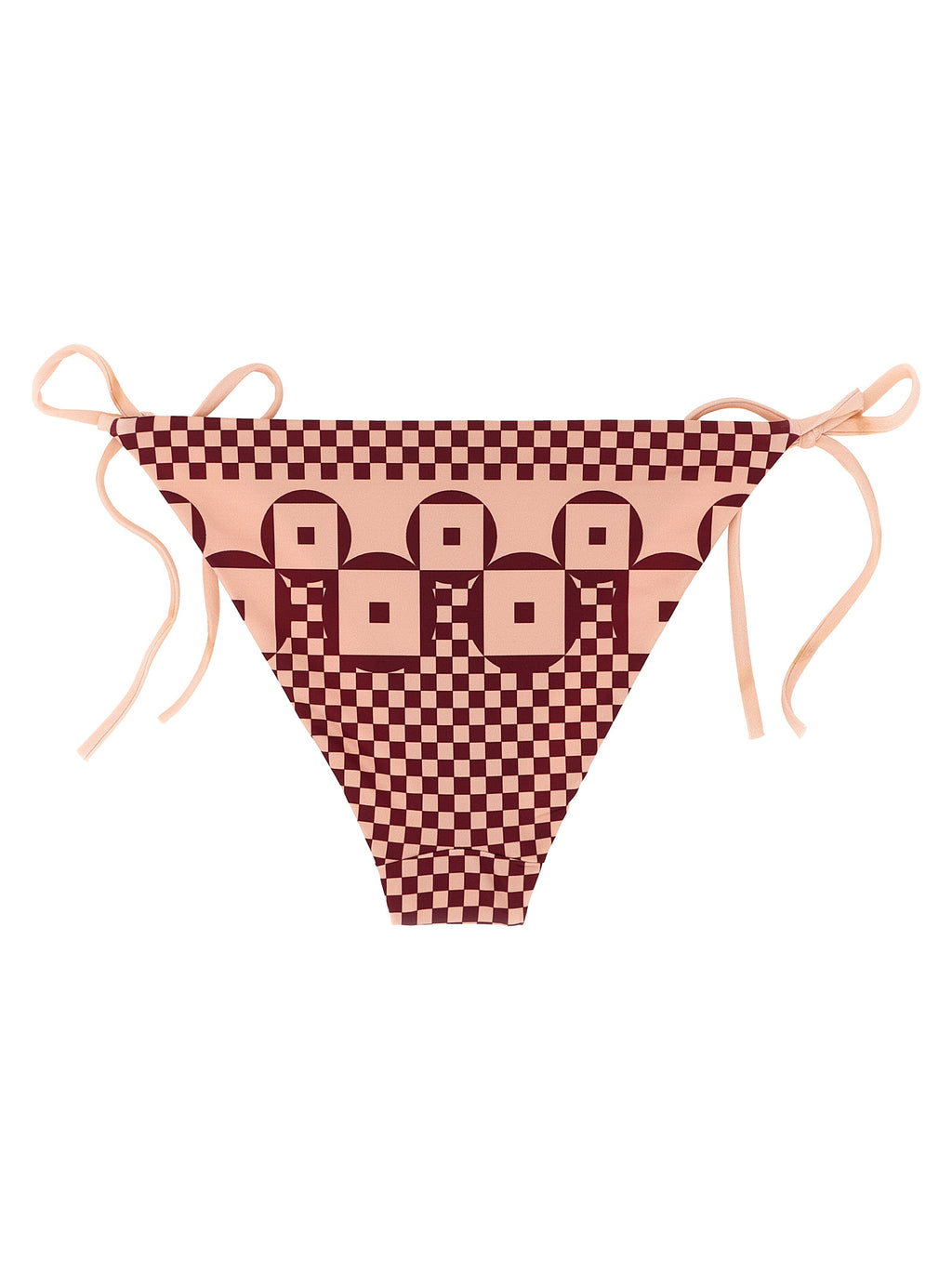 Bikini Fendi multicolore en polyamide avec bretelles fines et design tendance, idéal pour la plage.